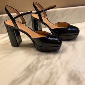 Black heels by Marc Fisher size 6 1/2 M.